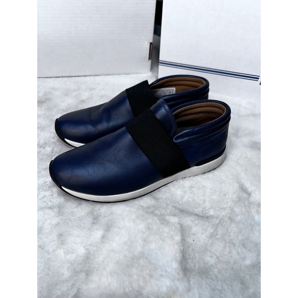 Vionic cosmic Calina high top walk orthotic navy shoe women size 8